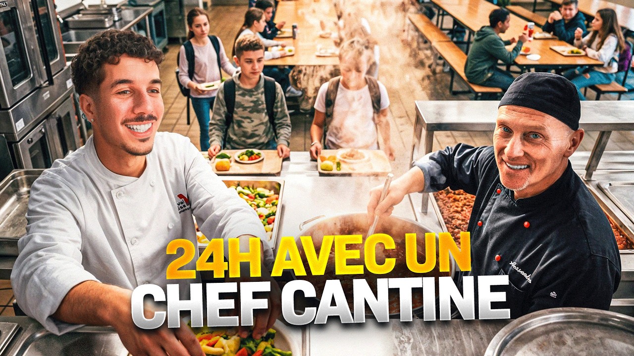 En Immersion Dans Une Cantine De Collège (24h)