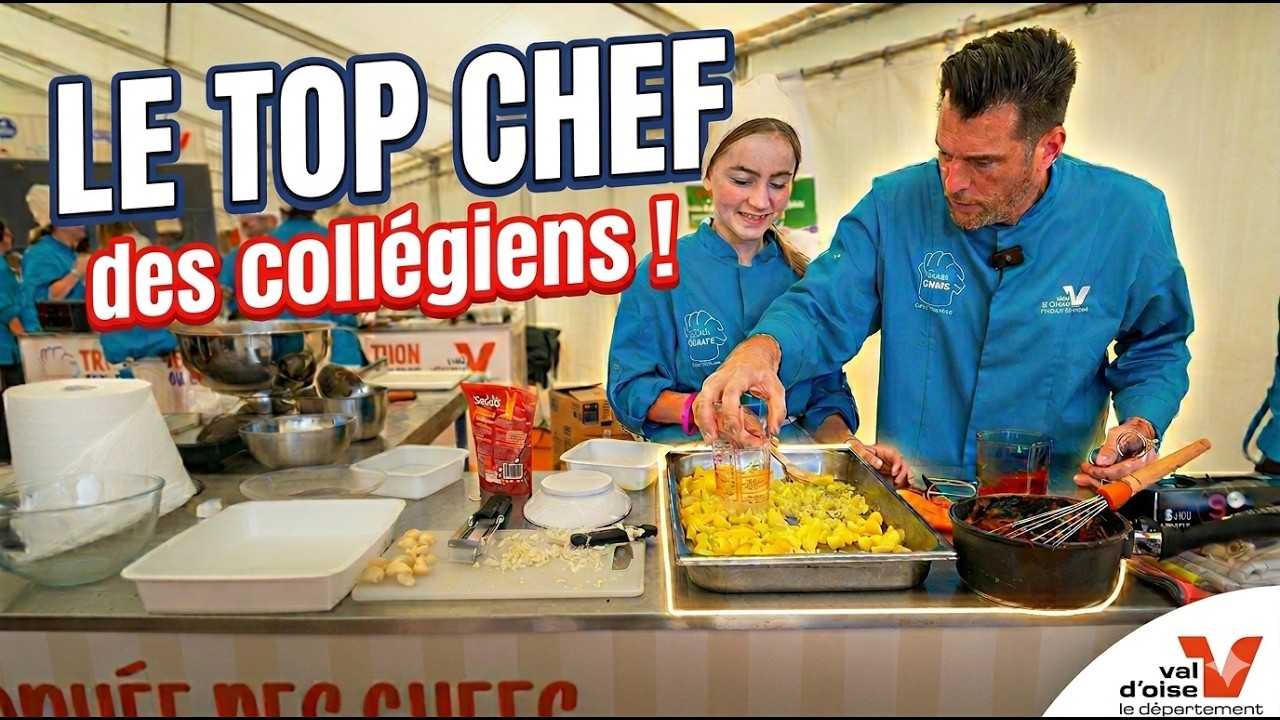 DES COLLÉGIENS S'AFFRONTENT EN CUISINE : JE LES JUGE EN MODE TOP CHEF !